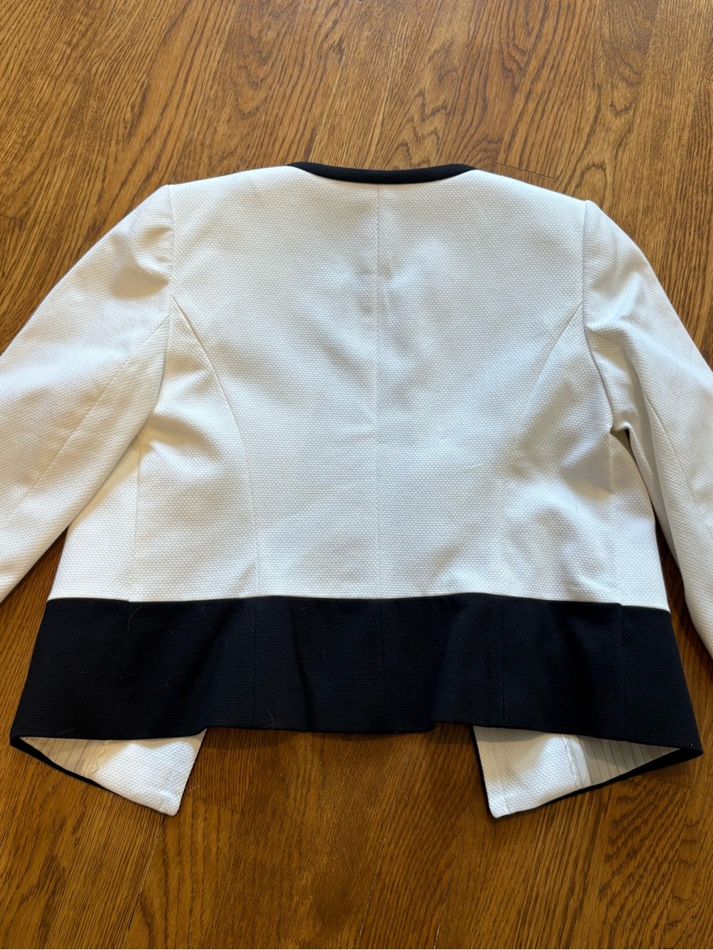 NWT Talbots Textured Color-block Jacket - Picture 9 of 14